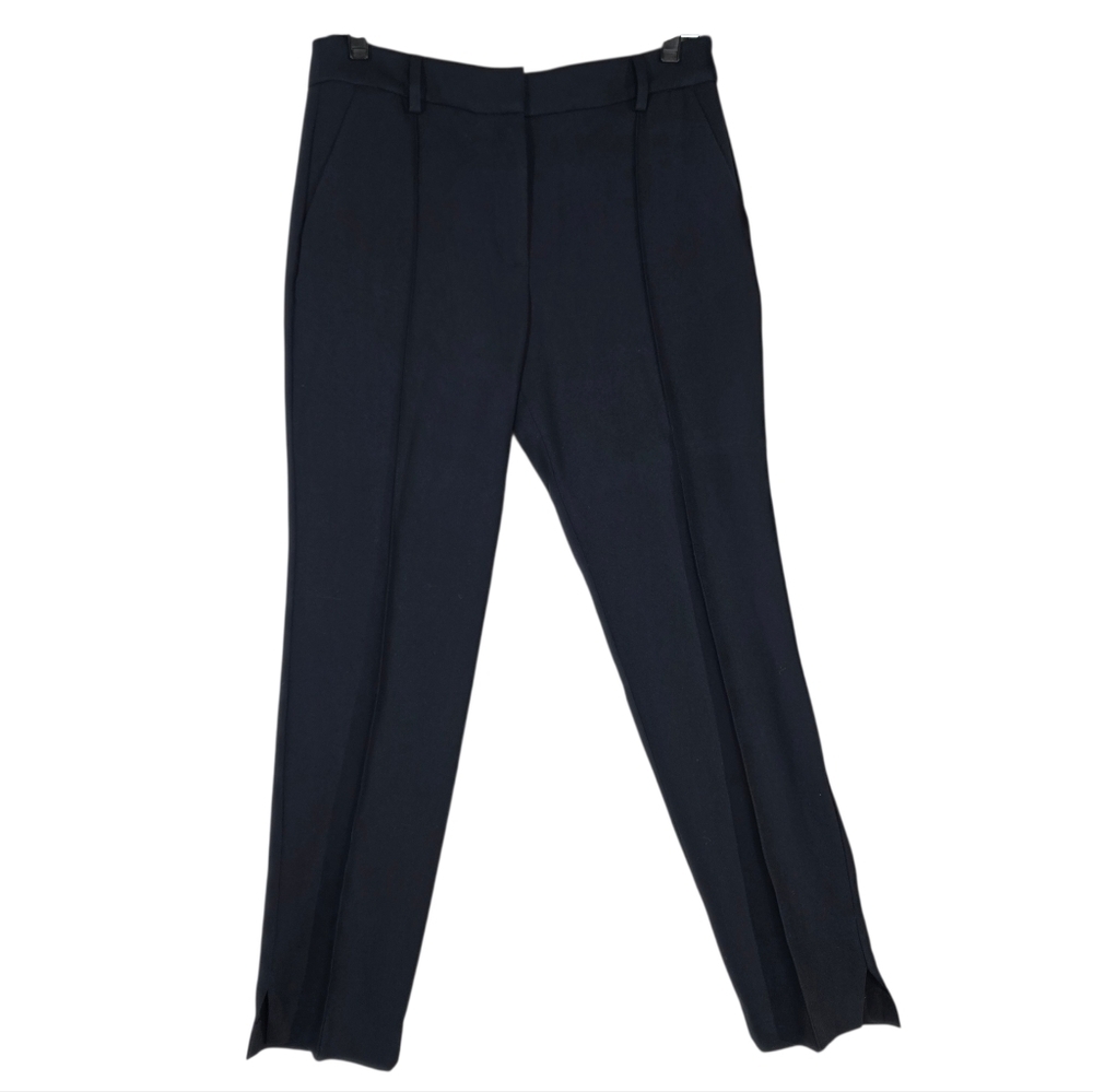 Veronica Beard Cigarette pleated front  pants